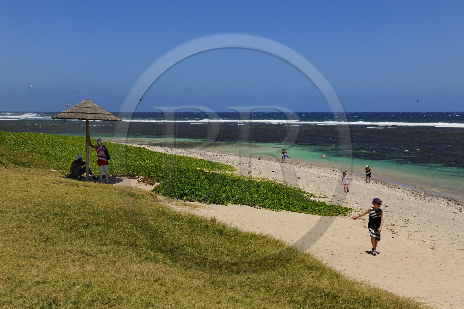 France, île de la Réunion, la côte sud, plage de Saint Pierre