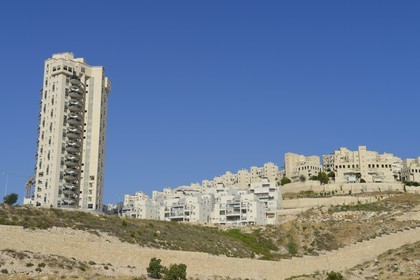 Israel, Jerusalem, Har 'Homa also called Homat Chmouel is a neighborhood in southeastern Jerusalem, a new colony founded in 1997