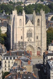 France, Loire-Atlantique (44), Nantes, la cathédrale Saint-Pierre et Saint-Paul