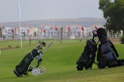 Maroc, région de l'Oriental, station balnéaire de Mediterrania Saïdia, le Palmeral Golf Saïdia