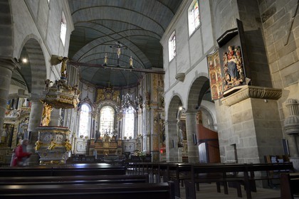 France, Finistere, Saint Thegonnec, the church in the Parish close (enclos paroissial)