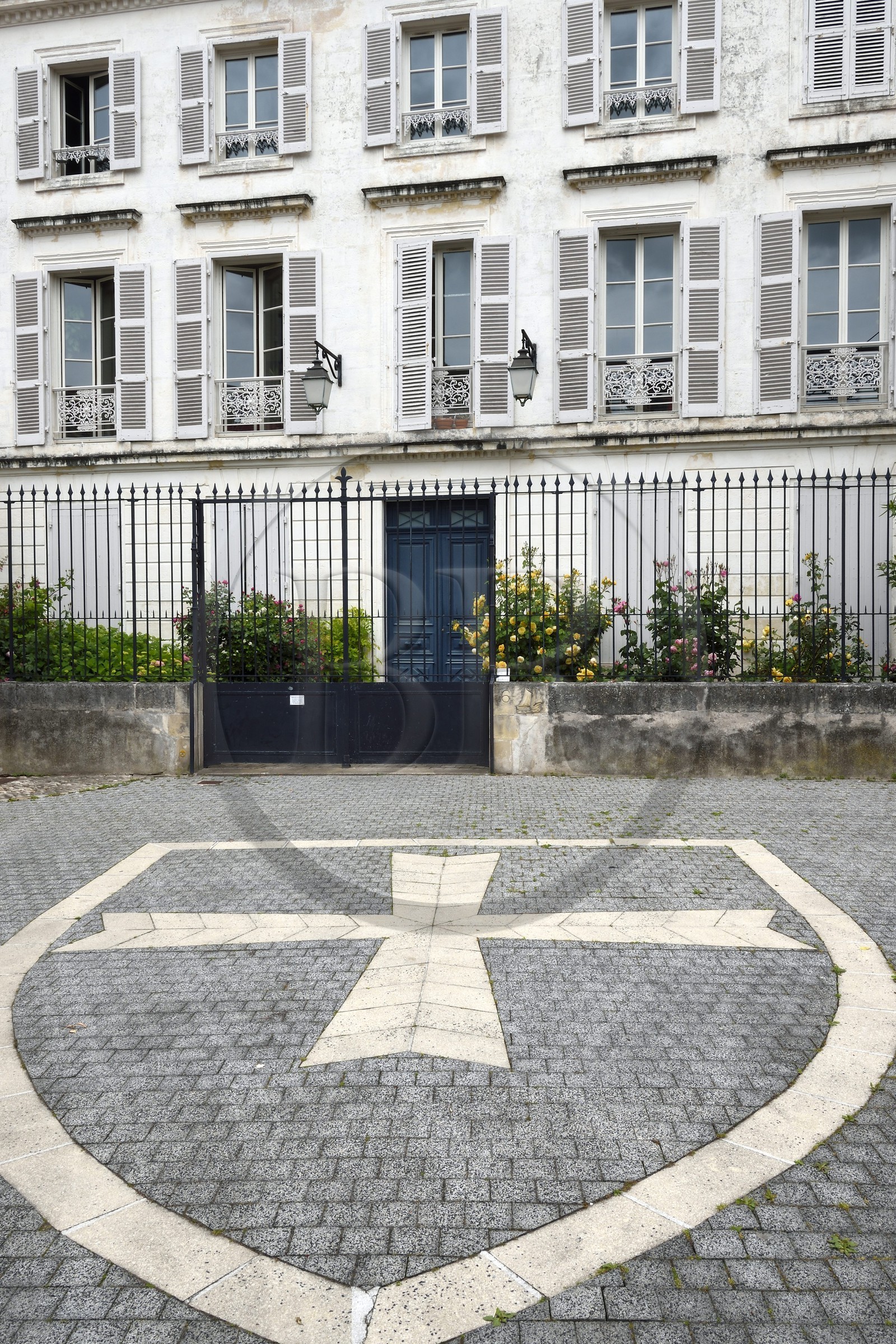 France, Charente-Maritime, La Rochelle, location of the Templar Commandery in La Rochelle, now called Cour de la Commanderie
