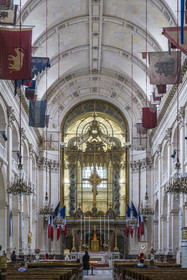 France, Paris (75), Hotel des Invalides, la cathédrale Saint-Louis-des-Invalides
