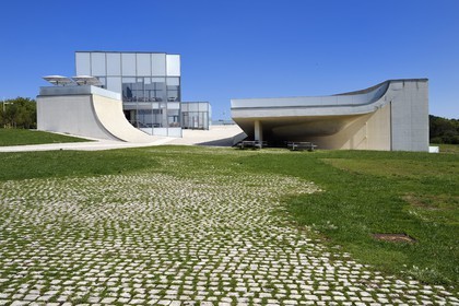 France, Pyrenees Atlantiques, Basque Country, Biarritz, the Cite de l'Ocean et du Surf (City of Ocean and Surf) by architect Steven Holl