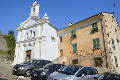 France, Haute-Corse (2B), Corte, la chapelle Sainte-Croix