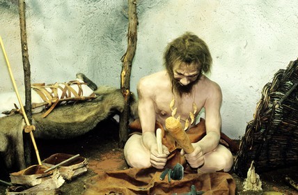 France, Gard, Rousson, Prehistorama, Museum of the origins and the evolution of mankind