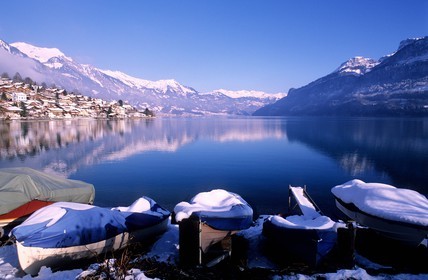 Suisse, région de Bern (Oberland Bernois), lac de Brienz
