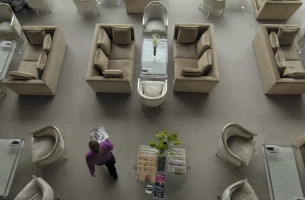 Republic of Ireland, County Galway, Galway, the G Hotel, by Douglas Wallace Architects and Designers in collaboration with Philip Treacy