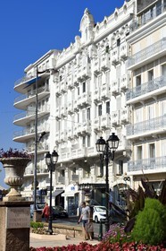 France, Var, Saint-Raphael, former immeuble Winter in boulevard Félix-Martin Palace hotel by architect Pierre Aublé