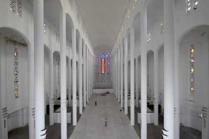 Maroc, Casablanca, église du Sacré-Coeur, architecte Paul Tournon (réalisée entre 1930 et 1953)