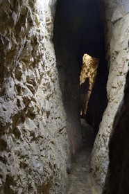 Israel, Jerusalem, holy city, the City of David south of the old town, Hezekiah's tunnel