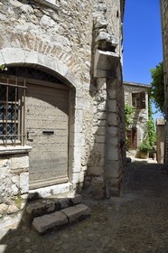 France, Alpes-Maritimes, Saint Paul de Vence, in the alleys of the village