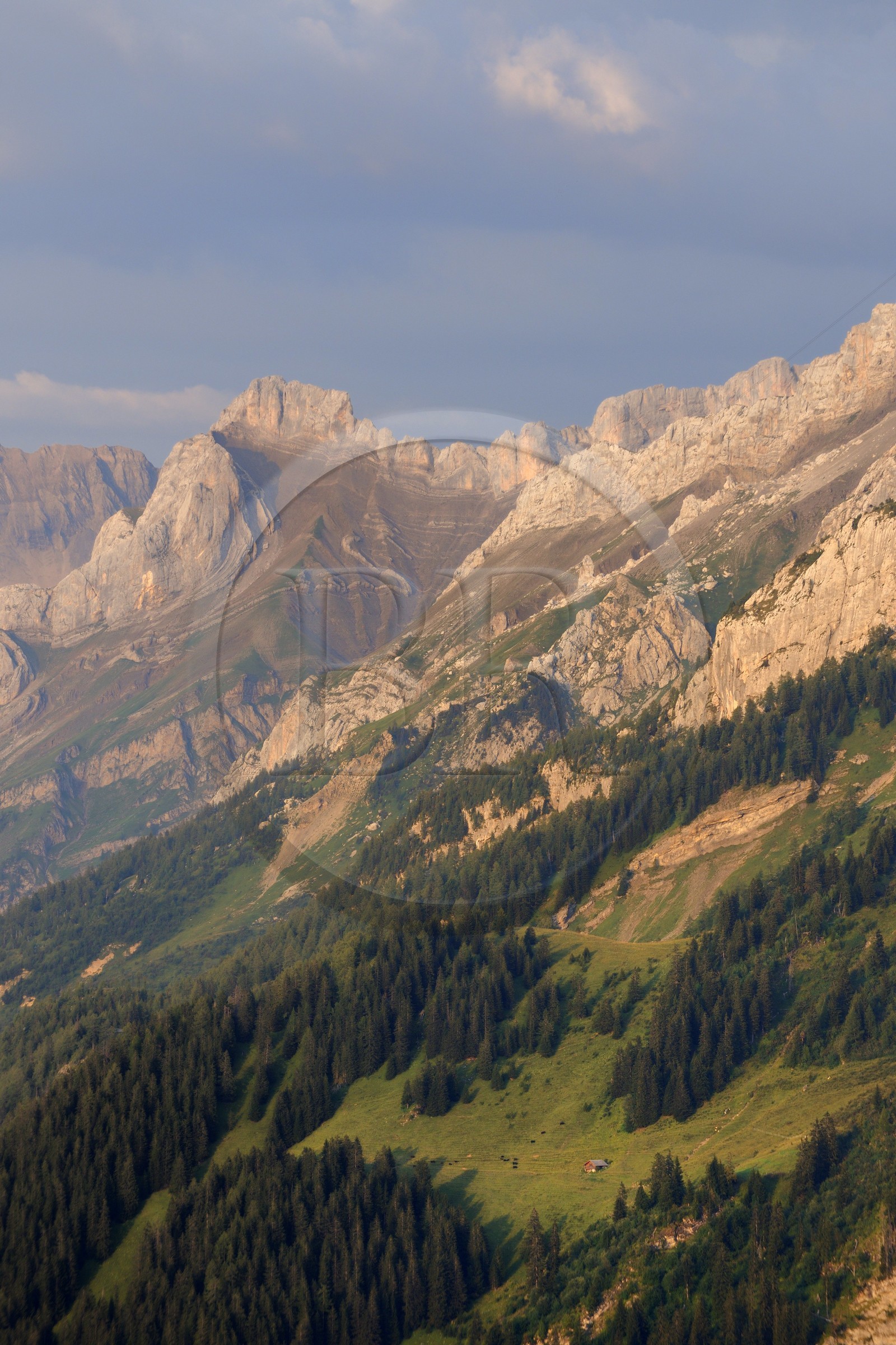 Suisse, canton de Vaud, Les Diablerets au Col de la Croix