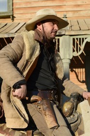 Espagne, Andalousie, province de Almeria, désert de Tabernas, parc d'attraction Fort Bravo Texas Hollywood, c'est ici que fut tourné les 7 Mercenaires de John Sturges mais aussi Les Pétroleuses de Christian-Jaque et Pour Une Poignée de Dollars de Sergio Leone