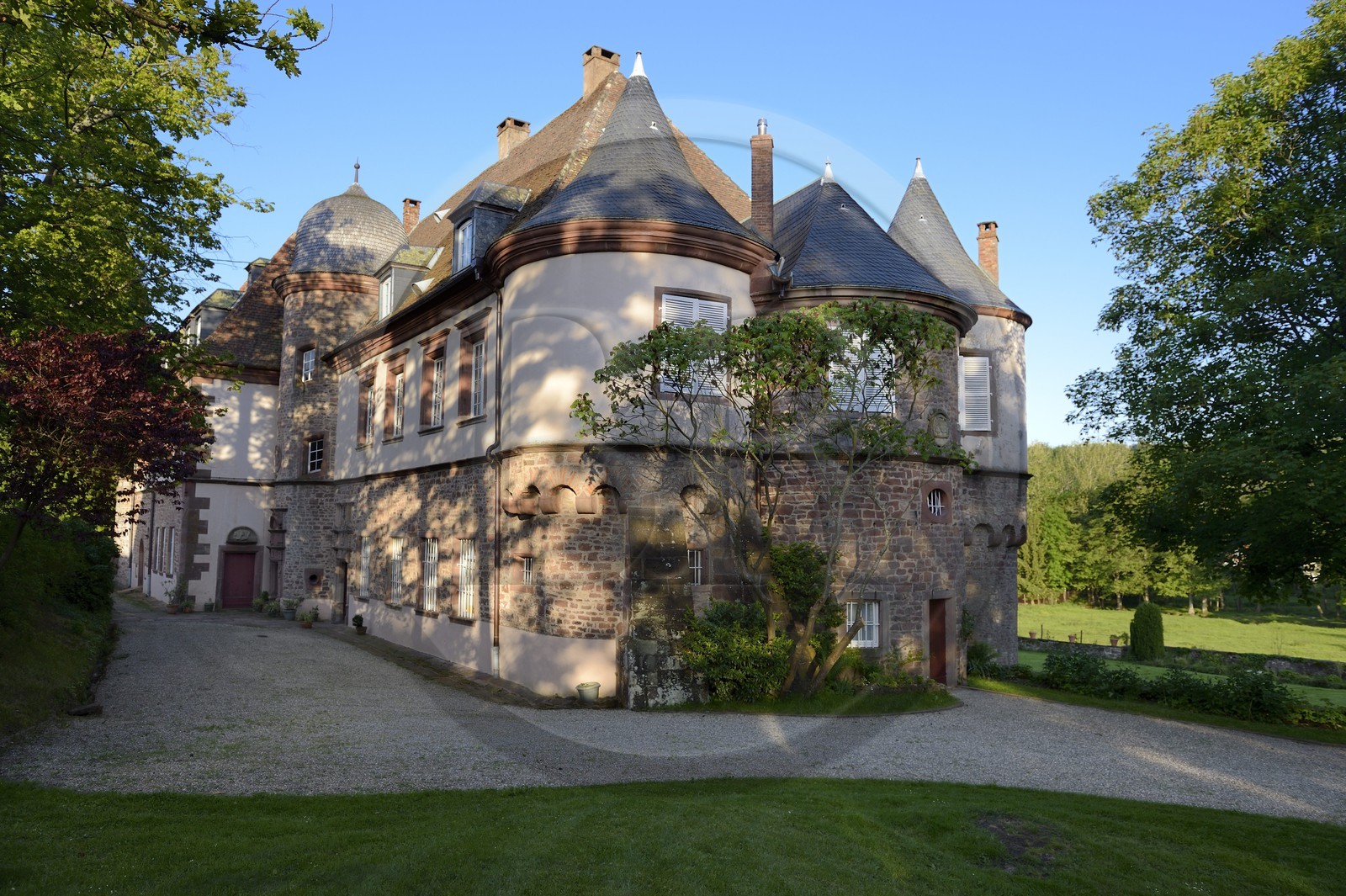 France, Bas Rhin, Birkenwald, the castle dating back to 1562