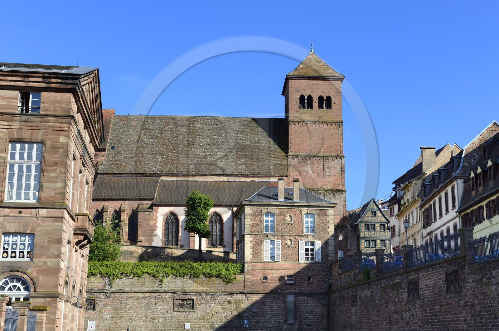 France, Bas-Rhin (67), Saverne, l'église Notre-Dame-de-la-Nativité