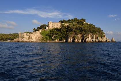 France, Var, Bormes les Mimosas, Brégancon Fort, official residence of the President of the Republic