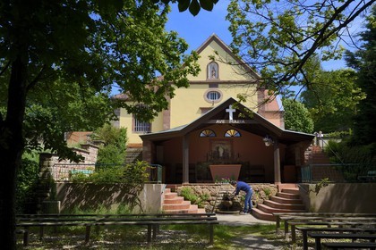 France, Moselle, Danne-et-Quatre-Vents, Notre-Dame de Bonne-Fontaine chapel