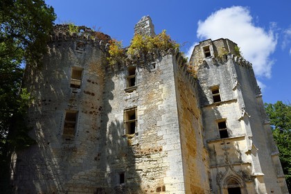 France, Dordogne, Rouffignac-Saint-Cernin-de-Reilhac, Herm Castle