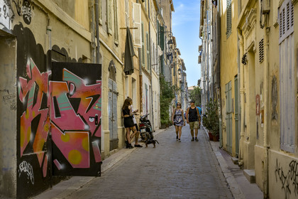 France, Bouches-du-Rhône (13), Marseille, quartier du Panier,