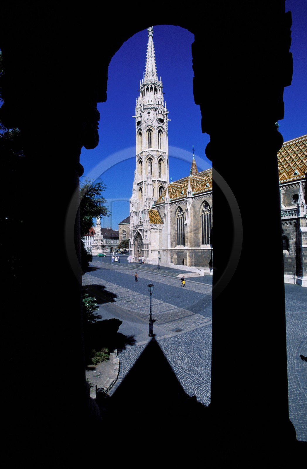 Hongrie, Budapest, L'église Mathias à Buda