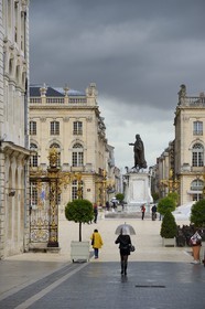 France, Meurthe-et-Moselle, Nancy, Place Stanislas (former Place Royale) built by Stanislas Leszczynski in the 18th century, listed as World Heritage by UNESCO