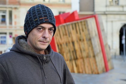 France, Meurthe-et-Moselle, Nancy, place du colonel Driant, the Gift from Heaven of the art cabinetmaker and co-founder of L'Atelier 1954 Bastien Ruhland