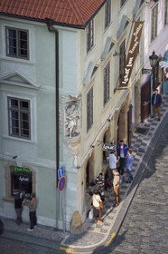 République Tchèque, Prague, centre historique classé Patrimoine Mondial de l' UNESCO, quartier de Kampa, restaurant le Lokal