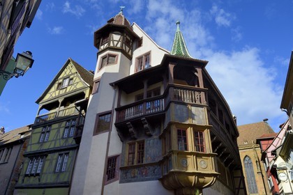 France, Haut Rhin, Colmar, Maison Pfister with Renaissance style (1537) in Rue des Marchands