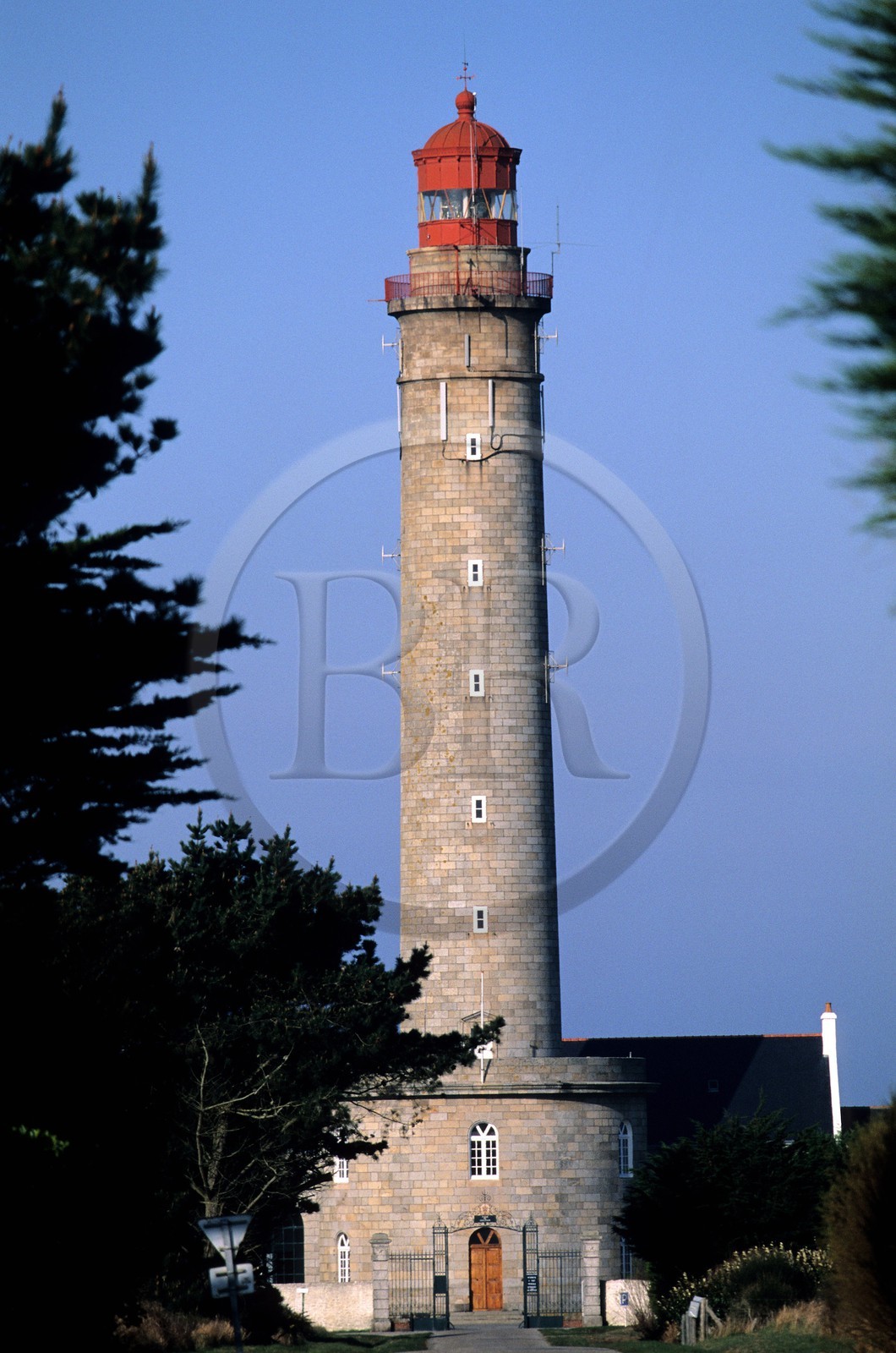 France, Morbihan, Belle Ile, Grand phare lighthouse