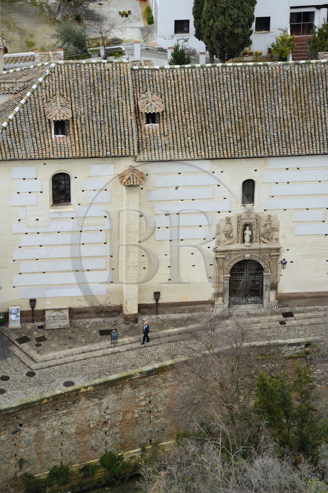 Espagne, Andalousie, Grenade, Convento de Santa Catalina de Zafra dans l'ancien quartier arabe de l' Albayzin classé Patrimoine Mondial de l'UNESCO