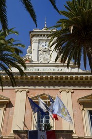 France, Corse du Sud, Ajaccio, the city hall on place Maréchal Foch