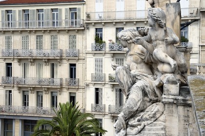 France, Var, Toulon, place Victor Hugo, the opera, former City Theatre