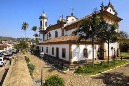 Brazil, Minas Gerais state, Sao Joao del Rei, igreja Sao Francisco de Assis, Saint Francis of Assisi church (Gold Route, Estrada Real)