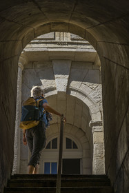 France, Gironde, Verdon sur Mer, lighthouse of Cordouan, listed as World Heritage by UNESCO