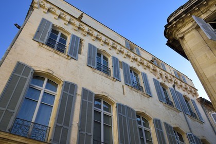 France, Bouches du Rhone, Arles, Vincent van Gogh Foundation (Compulsory Mention), a contemporary art center that has invested in a 15th century mansion