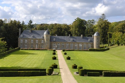 France, Calvados (14), la Suisse normande, château de Pontécoulant