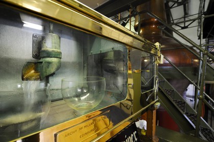 United Kingdom, Scotland, Inner Hebrides, Islay Island, Port Ellen, Ardbeg Scotch whisky distillery, intermediate alcohol receiver