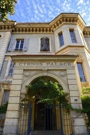 France, Corse du Sud, Ajaccio, district known as foreigners, former Cyrnos Palace on the cours du Général-Leclerc