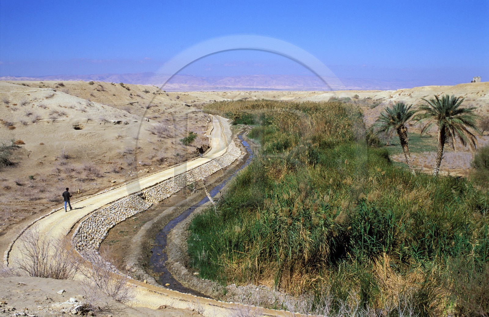 Jordanie, la Mer Morte, Béthanie au delà du Jourdain