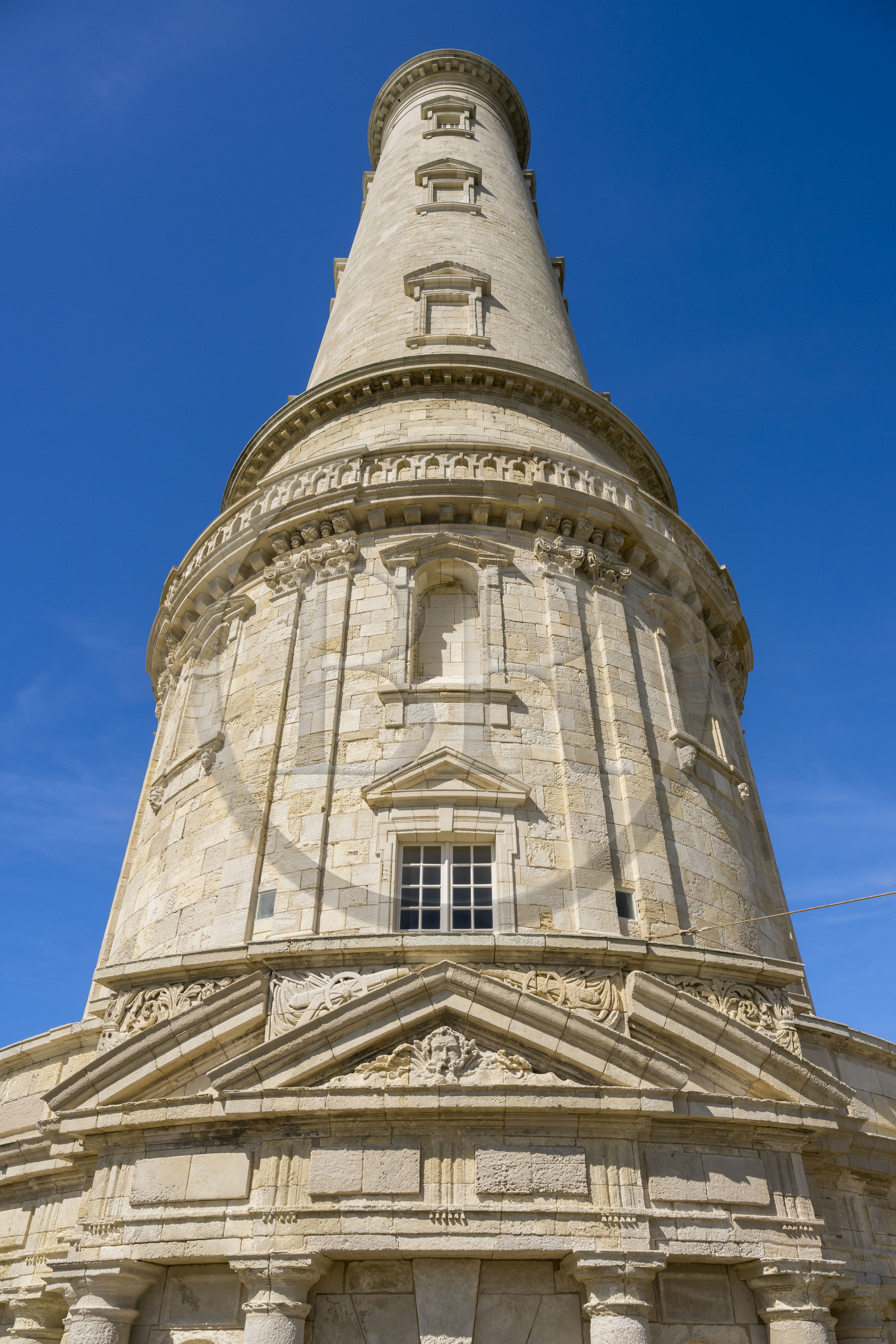 France, Gironde (33), le Verdon-sur-Mer, phare de Cordouan, classé Patrimoine Mondial de l'UNESCO