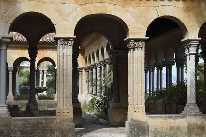 France, Alpes-Maritimes (06), Nice, colline de Fabron, Abbaye de Roseland, ancien cloitre de l'église de la Daurade à Toulouse