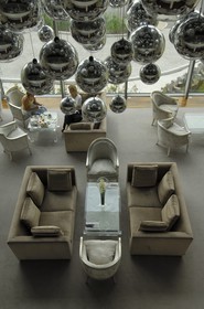 Irlande, comté de Galway, Galway, the G Hotel, par Douglas Wallace Architects and Designers et Philip Treacy