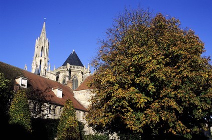 France, Oise (60), Senlis, cathédrale Notre-Dame (12e-16e siècles)