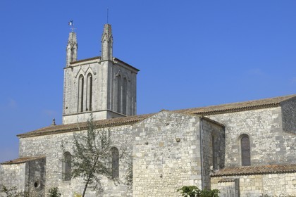 France, Charente-Maritime (17), Meschers-sur-Gironde, l'église