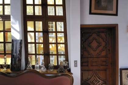 France, Seine Maritime, Rouen, B&B the House Who Leans on the place Barthelemy in an old half-timbered house