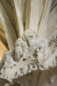 France, Indre et Loire (37), Vallée de la Loire classée Patrimoine mondial de l'UNESCO, château d'Amboise, la chapelle Saint-Hubert (1491)