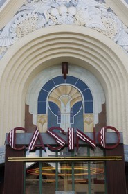 France, Calvados, Cote de Nacre, Saint Aubin sur Mer, the casino