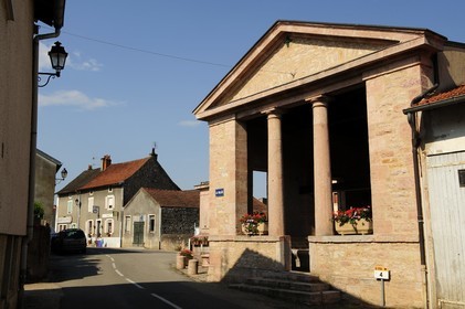 France, Saône et Loire (71), Préty, le lavoir