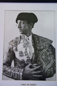 Espagne, Andalousie, Cordoue, le matador Manuel Rodriguez Sanchez dit Manolete photographié par Cano en 1947
